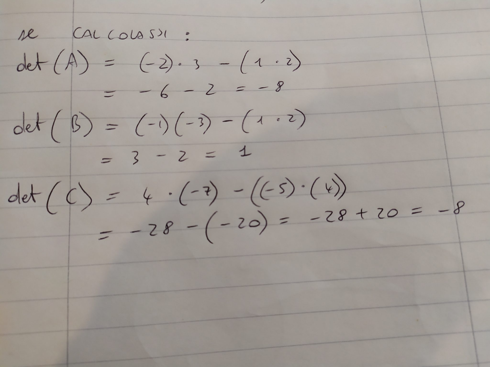 Prodotto Tra Matrici 2×2 Come Si Calcola Algo And Math 8488